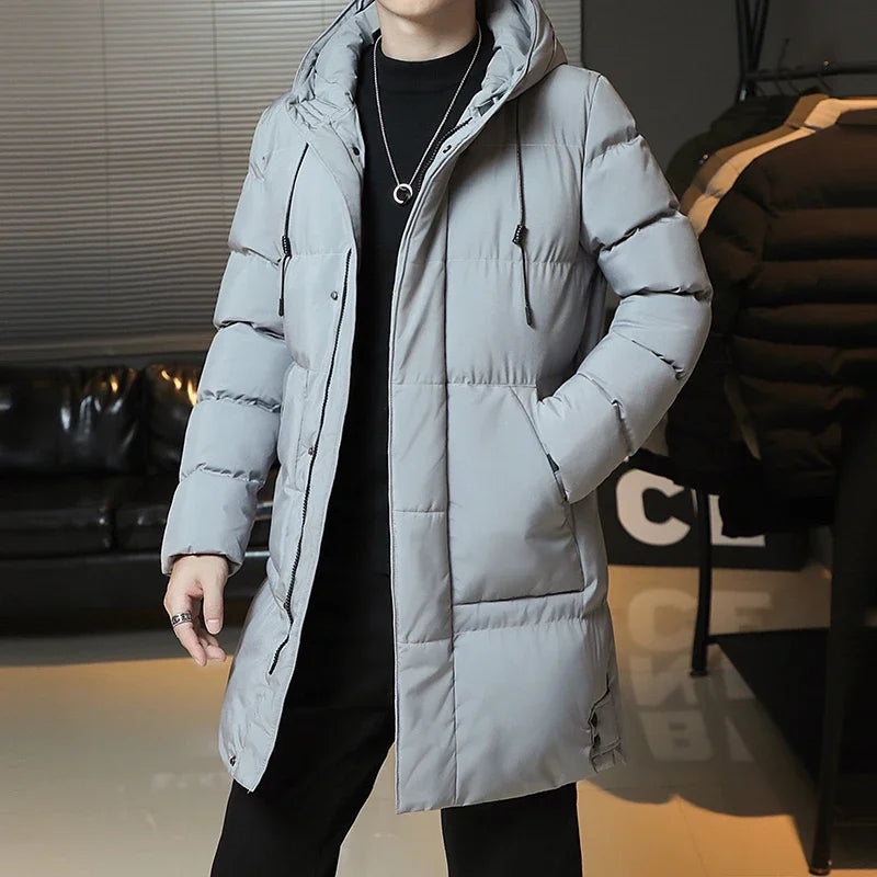 -30 Degrees Winter Hot Thicken Men's Down Jackets New Warm Parka Men Women Casual