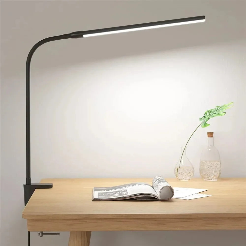 Double Head LED Desk Lamp Dimmable PC Monitor Light USB