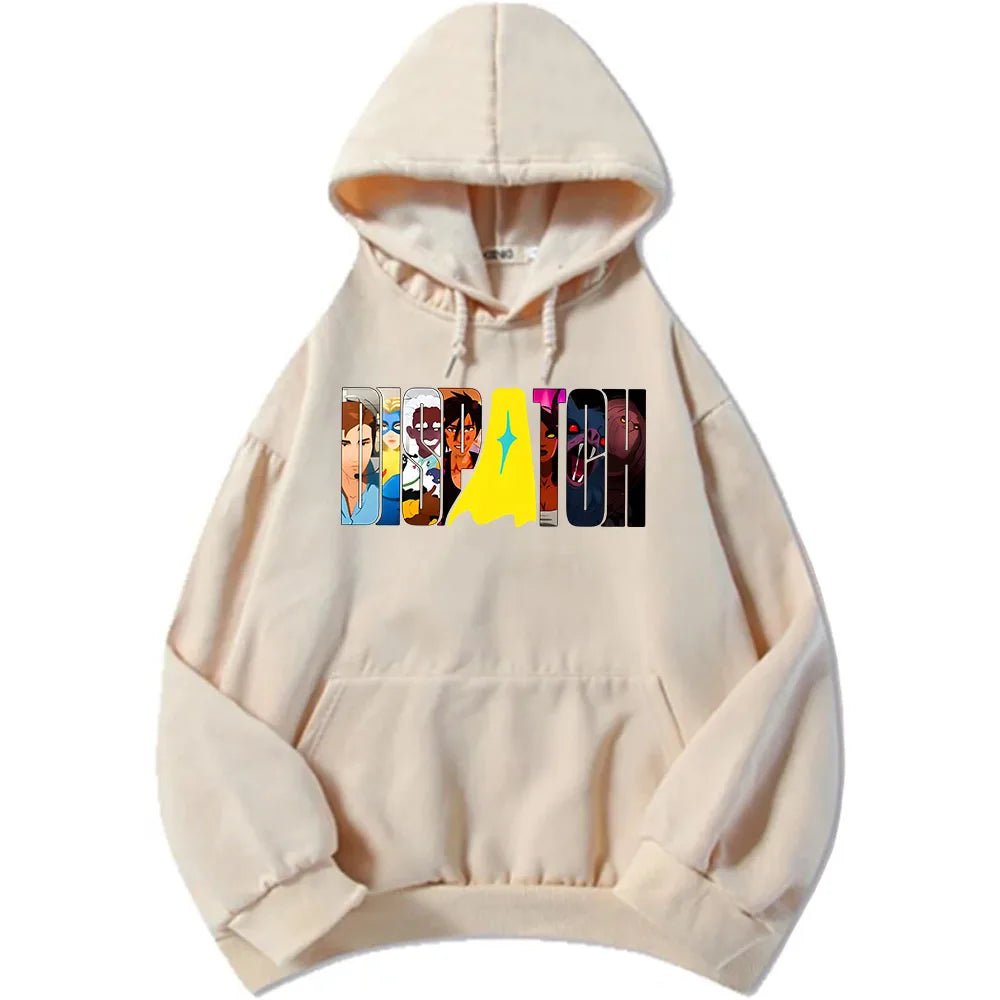 Hip Hop Dispatch Game Printing Hoodies Men Women Clothing Unisex Streetwear